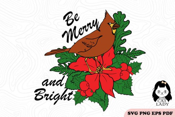 Be Merry and Bright Christmas SVG PNG Review