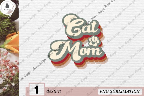 Cat Mom Vintage PNG Embroidery Design Review