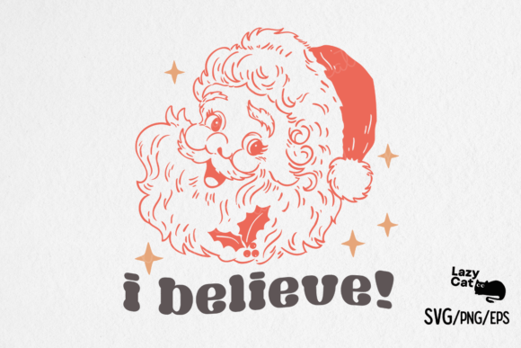 Cute Christmas Sayings SVG Believe Santa Review