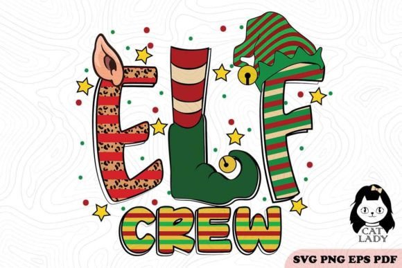 ELF Crew Christmas SVG PNG Sublimation Review