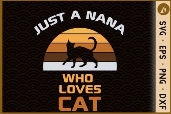 Just a Nana Who Loves Cat Embroidery Design Review