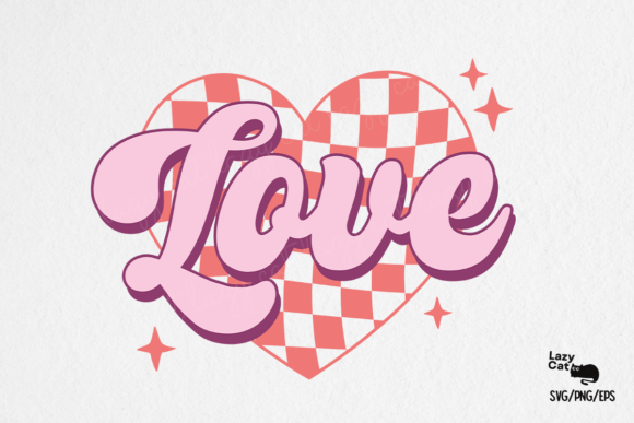 Valentine’s Day SVG Love Heart Retro Review